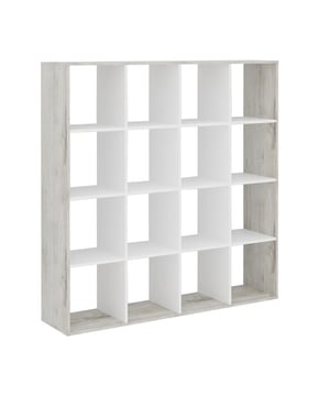 
Ontdek onze Meubel met 16 vakken Mega 6 - L138,5 x H143 cm. Zeer praktisch met zijn 16 vakken, biedt dit meubel veel opbergruimte. Door zijn kleur past het bij elke interieurstijl. U kunt ook opbergdozen toevoegen aan het meubel, verkrijgbaar op onze website. Productkenmerken: Hoofdmateriaal: Melamine gecoate samengestelde houten panelen. Wordt geleverd als bouwpakket. Gebruiksaanwijzing bijgevoegd. Zelf te monteren. 16 vakken. Productafmetingen: Lengte 138,5 cm x Hoogte 143 cm x Diepte 33 cm - Nettogewicht: 33 kg. Afmetingen verpakking: Verpakking nr. 1: Hoogte 39,5 cm x Breedte 160,5 cm x Diepte 9,1 cm - Bruttogewicht: 26,8 kg. Verpakking nr. 2: Hoogte 39,7 cm x Breedte 159,8 cm x Diepte 8,6 cm - Bruttogewicht: 26,7 kg. Totaal brutogewicht: 53,5 kg. Merk: CaliCosy Kleur: White