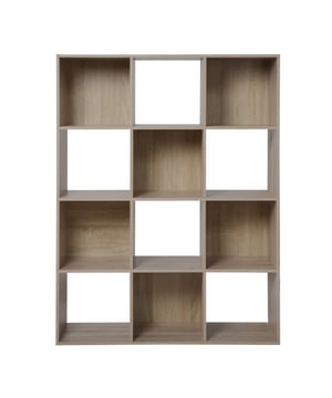 
De opbergkast met 12 open vakken is de ideale oplossing voor degenen die op zoek zijn naar een functionele en veelzijdige opbergruimte. Met een hoogte van 120 cm biedt deze kast talloze opbergmogelijkheden om uw spullen praktisch en esthetisch te organiseren. Of het nu voor uw woonkamer, kantoor, slaapkamer of andere kamer is, deze veelzijdige kast past zich aan elke omgeving aan. De opbergkast met 12 open vakken is de perfecte oplossing om uw opbergruimte te optimaliseren en tegelijkertijd een vleugje stijl aan uw interieur toe te voegen. Laat uw spullen niet langer rommelig rondslingeren, maar organiseer ze functioneel en esthetisch met deze veelzijdige kast. Kenmerken: Binnenafmetingen van de vakken: L29 x D28 x H29 cm. Gemaakt van duurzaam spaanplaat met een dikte van 12 mm. Verkrijgbaar in eiken en wit. Afmetingen: L93,3 x D29,8 x H124,2 cm. Gewicht: 25 kg. Merk: CaliCosy Kleur: Wooden Effect