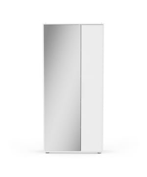 
Productkenmerken:Gemaakt in Frankrijk.Esthetisch en eigentijds, de schoenenkast EBONY past gemakkelijk in elk interieur! Hij biedt een optimale opbergcapaciteit voor maximaal 12 paar schoenen.Bestaat uit 2 deuren en 1 spiegel.Gemaakt van 12- en 15-mm spaanplaten met decoratief afwerking.Eén deur heeft 4 planken, waarvan 3 verstelbaar in 5 niveaus (bruikbare afmetingen: 31x21 cm).De andere deur is voorzien van een spiegel van 172,7x49,7 cm.De binnenkant is ontworpen met metalen buizen met een diameter van 9,5 mm en een lengte van 46,5 cm.De handgreep is van aluminium en is 23 cm lang.De kast rust op ronde kunststof voetjes van 2 cm hoog.Afmetingen van het product: Lengte 82,8 cm x Hoogte 178,4 cm x Diepte 23,9 cm - Netto gewicht: 35,68 kg.Afmetingen van het pakket:Pakket nr. 1: Lengte 181 cm x Hoogte 8 cm x Diepte 25,7 cm - Bruto gewicht: 25,5 kg.Pakket nr. 2: Lengte 18,2 cm x Hoogte 5,5 cm x Diepte 52,5 cm - Bruto gewicht: 20 kg.Totaal bruto gewicht: 45,5 kg. Merk: CaliCosy Kleur: White