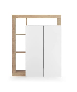 
Ontdek onze Schoenenkast 20 paar H139 cm - Hamburg. Deze kast heeft 2 deuren, 4 vakken en 4 planken aan de binnenkant, zodat u de kast naar wens kunt gebruiken. Of het nu als schoenenkast, boekenkast of opbergkast is, deze kast zal u begeleiden in al uw behoeften. Het eigentijdse ontwerp past bij elke interieurstijl. Productkenmerken: 100% Italiaanse fabricage. FSC-gecertificeerd, wat betekent dat het hout van duurzaam beheerde bossen afkomstig is. Gemaakt van spaanplaat. 2 deuren. 4 planken. 4 vakken. Licht eiken decor. Productafmetingen: lengte 109 cm x breedte 30 cm x hoogte 138,5 cm - nettogewicht: 56,84 kg. Verpakkingsafmetingen: Verpakking nr. 1: lengte 143 cm x hoogte 7,5 cm x diepte 29 cm - brutogewicht: 20,5 kg. Verpakking nr. 2: lengte 120 cm x hoogte 8 cm x diepte 43 cm - brutogewicht: 21 kg. Verpakking nr. 3: lengte 143 cm x hoogte 7,5 cm x diepte 29 cm - brutogewicht: 16,5 kg. Totaal brutogewicht: 58 kg. Merk: CaliCosy Kleur: White