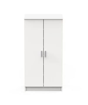 
Met zijn tijdloze stijl en compacte formaat past de Schoenenkast met 2 Deuren L54,6 cm - Shoes gemakkelijk in elke kamer! Achter zijn 2 deuren kunnen 6 verwijderbare planken tot 21 paar schoenen herbergen. Voor meer keuze, ontdek al onze modellen schoenenkasten. Productkenmerken: 2 Deuren en 6 verwijderbare planken (51x29 cm) die plaats bieden aan maximaal 21 paar schoenen. 2 Gelakte grijze handgrepen. PEFC-label. Gemaakt in Frankrijk. Productafmetingen: Breedte 54,6 cm x Hoogte 108,4 cm x Diepte 35,3 cm - Nettogewicht: 28 kg. Verpakkingsafmetingen: Pakket nr. 1: Lengte 113,9 cm x Hoogte 13,3 cm x Diepte 38,1 cm - Bruto gewicht: 28 kg. Merk: CaliCosy Kleur: White