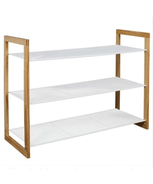 
Deze schoenenkast is ideaal, omdat het u in staat stelt om 12 paar schoenen op te bergen. Op deze manier kunt u uw entree organiseren terwijl u ruimte bespaart. Het strakke design past bij elke interieurstijl. Productkenmerken: Materialen: hout/pin/metalen/staal. 3 planken. Kan tot 12 paar schoenen herbergen. Productafmetingen: Lengte 74 cm x breedte 30 cm x hoogte 55 cm - Nettogewicht: 2,6 kg. Verpakkingsafmetingen: Verpakking nr. 1: Breedte 24 cm x hoogte 33 cm x diepte 75 cm - Brutogewicht: 11,54 kg. Merk: CaliCosy Kleur: White