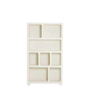 
Shop dit prachtige artikel van Light & LivingLight & Living - Kast 110x35x190 cm NAHUA crème is gemaakt en ontwerpen door het Nederlandse merk Light & Living.De belangrijkste kenmerken van het artikel zijn als volgt:Kleur: WitProduct Lengte: 110Product Breedte: 35Producht Hoogte: 190Gewicht: 88.5Light & Living werd meer dan vijftig jaar geleden opgericht. We begonnen met het maken van lampenkappen in een kleine fabriekshal. Al snel kwamen daar lampen bij, zodat we een totaal verlichtingsconcept konden aanbieden. Na vele jaren actief te zijn geweest op de verlichtingsmarkt, zijn we gaan uitbreiden met betaalbare woonaccessoires en (klein)meubelen.Wij weten als geen ander dat thuis de plek is waar mensen zich vaak het prettigst voelen. Een eigen plek, ingericht met comfortabele meubels en sfeervolle verlichting. We denken graag met je mee. Daarom reizen we de hele wereld over op zoek naar de mooiste verlichting en woondecoratie. We zijn altijd op zoek naar dat ene speciale item waar ons hart sneller van gaat kloppen. Deze momenten leggen we vast en vertalen we naar onze producten.Twee keer per jaar presenteren we een nieuwe seizoenscollectie. Zo weten we je elke keer weer te inspireren! - Afmeting: 110x35x190 - Kleur: Wit - Materiaal: Hout