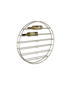 
Wine Rack – stijlvolle opslag voor je wijnEen wine rack van Present Time biedt zowel wand- als vloeroplossingen voor het opslaan van je favoriete wijnen. Kies het model dat het beste bij je stijl past. Elk model is beschikbaar in zwart en goud, waardoor je altijd een elegante en praktische optie hebt om je wijncollectie te presenteren. - Afmeting: 80x9x80 - Kleur: Goud - Materiaal: Metaal