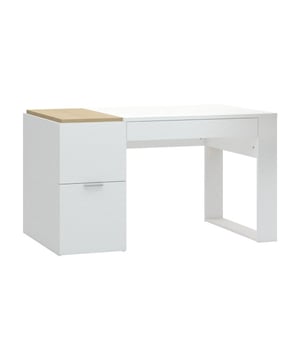 
Heeft u een bureau met slimme opbergruimte nodig in de slaapkamer van uw kind / tiener? Aarzel niet langer, het bureau 4YOU is degene die u nodig heeft. Dankzij de brede lade onder het blad, de opbergkubus, de grote lade en de verborgen nis heeft u alle reden om een ??opgeruimd bureau te houden. Product samenstelling: Melamine spaanplaat. Productkenmerken: Wit en eiken decor. De laden zijn uitgerust met hoogwaardige kogellagergeleiders met dempers voor het sluiten. Het linkergedeelte van het bureau bestaat uit een grote lade aan de onderkant, een opbergruimte met een scheidingswand erboven. Deze opbergruimte wordt afgesloten door 2 organisers met eiken decor. Een brede lade bevindt zich onder het bureaublad. Gemaakt van melamine spaanplaat. Productafmetingen: Breedte 142 cm x Lengte 63,5 cm x Hoogte 78,5 cm - Netto gewicht 58.950 gr. Verpakkingsafmetingen: Verpakking nr. 1: Lengte 70,5 cm x Breedte 41 cm x Hoogte 19 cm - Brutogewicht: 22,6 kg. Verpakking nr. 2: Lengte 84 cm x Breedte 65,5 cm x Hoogte 11 cm - Brutogewicht: 24,3 kg. Verpakking nr. 3: Lengte 110 cm x Breedte 69 cm x Hoogte 4,5 cm - Brutogewicht: 16,4 kg. Met de 4YOU-collectie kiest u voor design en functionele opbergmeubels. Dankzij de kenmerkende en onderscheidende lijnen geven de 4YOU-meubels een nieuwe stijl aan uw interieur, die balanceert tussen elegantie en moderniteit. Merk: CaliCosy Kleur: White