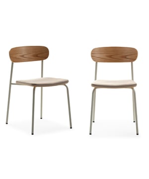 
Productkenmerken: Set van 2 stoelen.Zitvlak: Stof.Rugleuning: Hout.Onderstel van gelakt metaal.Bekleding: 30% polyester en 4% nylon.Zittingdichtheid: 38 kg schuim. Productafmetingen: Lengte 46 cm x Breedte 51 cm x Hoogte 47/77 cm - Nettogewicht: 5,7 kg. Totaal nettogewicht: 11,4 kg.Pakketafmetingen: Pakket nr.1: Lengte 68 cm x Diepte 79 cm x Hoogte 16 cm - Bruto gewicht: 13 kg. Merk: CaliCosy Kleur: White