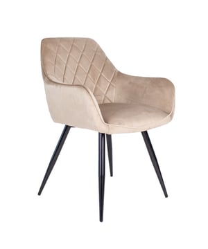 
Ontdek de ultieme combinatie van comfort en stijl met onze Eetkamerstoel Monza! Deze prachtige stoel biedt niet alleen een veerkrachtige zitting voor optimaal zitcomfort, maar heeft ook een modern zwart metalen frame dat zorgt voor een eigentijdse uitstraling. Merk: Kick Collection Kleur: Champagne Hoogte: 86 cm Breedte: 56 cm Diepte: 56 cm Zithoogte: 49 cm Zitdiepte: 40 cm Hoogte armleuning: 63 cm