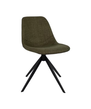 
Ontmoet eetkamerstoel Yani! Yani is gehuld in een prachtige textuurstof en biedt ultiem comfort door de fijne rondingen in de kuip. Merk: Kick Collection Kleur: Groen Hoogte: 81 cm Breedte: 45 cm Diepte: 49 cm Zithoogte: 49 cm Zitdiepte: 44 cm Materiaal: Gemêleerde textuurstof en metaal Kleur onderstel: Zwart