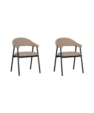 
Eetkamerstoel Amaze van LABEL51 is een stijlvolle en eigentijdse stoel die moeiteloos luxe en comfort combineert. Uitgevoerd in de hoogwaardige stof Elite, straalt deze stoel elegantie uit. De kleur clay geeft de stoel een warme, aardse uitstraling die perfect aansluit bij natuurlijke en moderne interieurstijlen. De subtiele textuur van de stof voegt een extra vleugje verfijning toe, terwijl het slanke, zwarte metalen frame zorgt voor een strak en minimalistisch silhouet. - Afmeting: 54x54x80 - Kleur: Beige - Materiaal: Elite