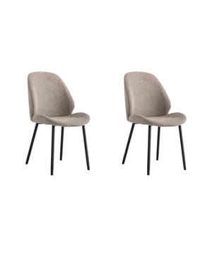 
Creëer een chic diner setting met Lewis & Loft's stijlvolle Lola stoelen Maak kennis met de elegante en comfortabele Lewis & Loft eetkamerstoelen Lola. Deze grijze stoelen zijn niet alleen een stijlvolle toevoeging aan je eetkamer, maar bieden ook het comfort dat je verwacht van hoogwaardige eetstoelen.  Belangrijke specificaties Merk: Lewis & Loft Product: Eetkamer stoel Model: Lola Grijs Material: Polyester en staal Afmetingen: 59,5x47x91 cm Zithoogte: 47 cm Zitdiepte: 46 cm Set van 2 Gewicht: 12,80 kg  Duurzaamheid en ontwerp Elke stoffen eetkamerstoel uit de collectie van Lewis & Loft is vervaardigd met oog voor detail en duurzaamheid. Het stevige stalen frame garandeert stabiliteit en langdurig gebruik, terwijl de hoogwaardige polyester bekleding gemakkelijk te onderhouden is en zijn grijze kleur behoudt door de jaren heen.  Ergonomisch comfort Deze eetkamerstoelen zijn ontworpen met een ergonomische rugleuning en een comfortabel gepolsterde zitting, ideaal voor lange avonden aan de eettafel of voor gebruik als extra zitgelegenheid in je woonkamer. De eetstoelen zijn zo ontworpen dat ze ondersteuning en comfort bieden, waardoor ze perfect zijn voor zowel dagelijks gebruik als speciale gelegenheden.  Veelzijdigheid en stijl Of je nu een moderne of klassieke eetkamer hebt, de Lola eetkamerstoelen passen naadloos in je interieur. De grijze stoelen combineren functionaliteit met esthetiek, waardoor ze een subtiele doch krachtige aanvulling zijn op elke ruimte.Materiaal: PolyesterKleur: LichtbruinAfmetingen: Hoogte: 91CM x breedte: 47CM x Lengte: 59,5CM