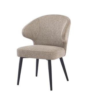 
Eetkamerstoel Donna antraciet velvet heeft een chique en zachte uitstraling door de elegante vorm en zijn zachte stof. Eetkamerstoel Donna is een prachtige stoel voor aan de eettafel. De eetkamerstoel past binnen heel veel interieurstijlen en is erg leuk te combineren. Donna is ook verkrijgbaar in de kleur beige.Belangrijke informatie: - De eetkamerstoel is gemaakt van velvet - Afmetingen van het artikel: 47x46,5x83,5 cm- Goed te combineren in veel verschillende interieurstijlen- Ook beschikbaar in de kleur antracietOver LivingfurnLivingfurn heeft een uitgebreid assortiment aan kasten, tafels, zitmeubelen en accessoires. De designs zijn stijlvol en tijdloos. De collectie is uitgerust in een moderne sfeer. Je kunt de artikelen van Livingfurn gebruiken als een echte statement piece in je woning. Het assortiment is heel veelzijdig. - Afmeting: 46.5x47x83.5 cm - Kleur: Beige - Materiaal: Stof