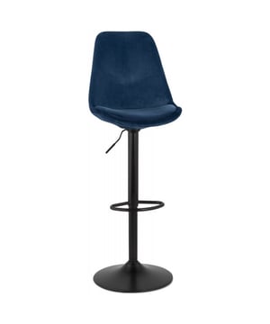 
Bent u al lang op zoek naar een verstelbare kruk zoals een barkruk die perfect in uw vintage interieur past? Laat u dan verleiden door het retro-chique design van de kruk MIKE. De hoogte de elegantie en het fluweel geven uw interieur een persoonlijke toets. Dankzij de verstelbare poot met een ronde sokkel zoals een barkruk geeft deze blauwe fluwelen kruk u al het nodige comfort! Het ergonomische model en de gevulde zitting van deze design kruk ondersteunen uw lenden op een comfortabele manier. Deze kruk past zich aan uw figuur aan. Hij is uitgerust met een design stalen buis als voetensteun. Hoewel deze kruk MIKE vooral als barkruk gebruikt wordt kunt u hem ook op een andere plaats in uw salon een plekje geven. Gecombineerd met een gelijkaardige of contrasterende design kruk of een volledig andere stoel zorgt de blauwe fluwelen kruk MIKE voor een gezellige sfeer in uw interieur. - Afmeting: 48x55x103-123 cm - Kleur: Blauw - Materiaal: Staal Textiel