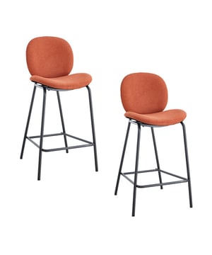 
Productkenmerken: Set van 2 stoelen.Zit- en rugleuning: Stof, poten van zwart gelakt metaal.Bekleding: 96% polyester en 4% nylon.Zittingdichtheid: 23 kg schuim.Rugleuningdichtheid: 23 kg schuim.Productafmetingen: Lengte 43 cm x Breedte 54 cm x Hoogte 66/94 cm - Nettogewicht: 6,55 kg. Totaal nettogewicht: 13,1 kg. Pakketafmetingen: Pakket nr.1: Lengte 95 cm x Diepte 52 cm x Hoogte 48 cm - Bruto gewicht: 15 kg. Merk: CaliCosy Kleur: Gold