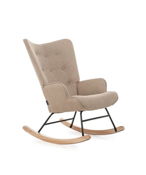 
De perfecte Aemely schommelstoel voor iedere mama Aemely heeft de ideale schommelstoel voor iedere mama gecreëerd. Het design is modern en de schommelstoel is gemaakt van zachte, praktische materialen. Kom tot rust dankzij de schommelende bewegingen en verminder stress en spanningen. De kleur van de Aemely schommelstoel Mama is neutraal, waardoor het past in ieder interieur. De stoel bezorgen we in veel gevallen gratis bij jou thuis. Ontdek de voordelen van de perfecte schommelstoel voor iedere (nieuwe) mama!  Kom tot rust dankzij deze schommelstoel speciaal ontworpen voor mama Deze schommelstoel is perfect voor in de babykamer, maar zal ook in de woonkamer zeker niet misstaan. De zachte stof en dikke vulling zorgen voor optimaal zitcomfort, bijvoorbeeld tijdens het in slaap wiegen, voeden of kalmeren van je baby. De rug van deze moderne schommelstoel heeft een stijlvol design met knopen. De combinatie van stof, hout en staal maakt van deze moderne Merk: Aemely Materiaal: Stof;Metaal;Hout Kleur: Beige