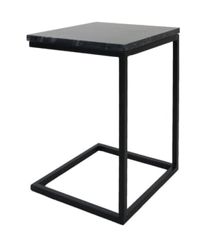 
Op zoek naar een luxe en stijlvolle bijzettafel? Dan is bijzettafel Mitch perfect voor in jouw interieur! Het marmeren blad is 2 cm dik en heeft een mooie glas. De combinatie van het zwart metalen frame en het zwart marmeren tafelblad, geeft deze bijzettafel een luxe uitstraling. Het materiaal marmer is een zeer sterke steensoort en daarnaast gemakkelijk schoon te houden. De tafel heeft een open zijde, zodat hij makkelijk over de zitting van de bank of fauteuil geschoven kan worden. Met Mitch heb je je spullen binnen handbereik. Ideaal om te gebruiken voor je laptop of iPad, maar ook voor een kopje koffie, een goed boek of een fijn tijdschrift! Deze bijzettafel wordt gratis thuisbezorgd. Na ontvangst kan je de tafel direct een mooie plek in huis geven. De tafel is namelijk al in elkaar gezet. Mocht de bijzettafel na ontvangt toch geen match zijn met jouw interieur, is het uiteraard mogelijk om deze te retourneren. Afmetingen: 40 x 40 x 54 cm. Merk: Home67 Materiaal: Marmer,Metaal Kleur: Zwart EAN: 8785255819356