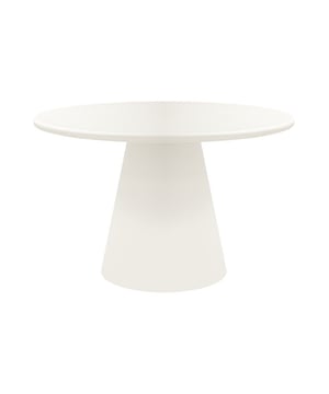 
Say hello to Troy! Eettafel Troy combineert elegantie met een industrieel karakter. De ronde vormen geven de tafel een speels effect, terwijl de betonlook afwerking een robuuste touch toevoegt. Merk: Kick Collection Kleur: Wit Hoogte: 75 cm Breedte: 120 cm Diepte: 120 cm