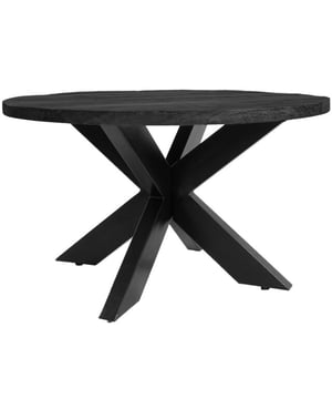 
Bob nu ook als salontafel! Deze salontafel van zwart mangohout met spinpoot is een prachtige toevoeging aan elk interieur. Het mangohout geeft de tafel een warme uitstraling en de spinpoot zorgt voor een eigentijds design. Mangohout is een perfect materiaal voor meubels omdat het niet alleen stevig is, maar ook gemakkelijk te onderhouden. Afmetingen: 80 x 80 x 46 cm.OnderhoudMangohout heeft in het algemeen weinig onderhoud nodig en is behandeld tegen vocht en vlekken. Wij geven echter geen garantie op het eventueel ontstaan van oneffenheden. Om beschadigingen, vlekken en kringen te voorkomen, raden wij aan om onderzetters en/of viltjes te gebruiken.Het mangohout is afgewerkt met een laklaag. Om het hout mooi en levendig te houden raden wij aan om het hout 2 tot 4 keer per jaar te behandelen met Elite Polish. Merk: Home67 Materiaal: Metaal Kleur: Zwart EAN: 8720769975976