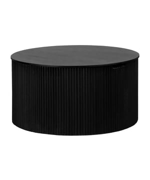 
Duurzame zwarte salontafel met uniek design De salontafel rond is een stijlvolle toevoeging aan elke moderne woonkamer. Gemaakt van duurzaam mangohout, met zwart design, straalt deze ronde tafel een tijdloze elegantie uit. Ontdek hoe deze tafel niet alleen je interieur verrijkt, maar ook praktische voordelen biedt.  Specificaties: Merk: Lewis & Loft Model: Lonne Materiaal: Mangohout Zwart Geschikt als salontafel Met extra opbergruimte binnenin Afmetingen: ⌀70 cm Gewicht: 29 kg Certificering: FSC®-gecertificeerd mangohout  Duurzaamheid De salontafel is gemaakt van FSC®-gecertificeerd mangohout, wat betekent dat het hout afkomstig is uit verantwoord beheerde bossen. Door te kiezen voor dit product, draag je bij aan het behoud van de bossen en steun je milieuvriendelijke praktijken. Elk exemplaar is uniek door het gebruik van natuurlijk materiaal, waardoor je een exclusief en duurzaam meubelstuk in huis haalt.  Grootte van de tafel Met een diameter van 70 cm en een hoogte van 36 cm is de mangohouten salontafel ideaal voor zowel grote als kleine woonkamers. De compacte maar royale afmetingen maken het een centrale plek voor het serveren van drankjes, het uitstallen van boeken, of het neerzetten van decoratieve accessoires. Bovendien biedt de opbergruimte binnenin extra gemak zonder extra ruimte in beslag te nemen.  Interieurstijl Deze zwarte salontafel is een perfecte mix van modern en tijdloos design. De strakke lijnen en het gebruik van zwart mangohout geeft de salontafel rond zwart een minimalistische uitstraling, die moeiteloos te combineren is met verschillende interieurstijlen, van industrieel tot Scandinavisch. Dit meubelstuk is niet alleen functioneel, maar voegt ook een vleugje elegantie en verfijning toe aan je leefruimte.  Extra informatie: Dit product is gemaakt van duurzaam geproduceerd, FSC®-gecertificeerd hout. Omdat het om natuurlijke materialen gaat, kan het product afwijken van de afbeelding. Elk stuk is uniek! Materiaal: Mango houtKleur: ZwartAfmetingen: Hoogte: 41CM x breedte: 70CM x Lengte: 70CM