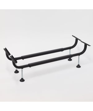 
De perfecte ondersteuning voor uw waardevolle lattenbodem! Met onze universele ijzersterke stalen zwart gepoedercoaten uitschuifbare potenset, zorgt u voor de stabiliteit van uw lattenbodem en helpt de potenset de levensduur van uw bed te verlengen! Met deze poten set zorgt u ervoor dat uw lattenbodem stevig en stabiel blijft staan, waardoor u piepen en kraken kunt voorkomen. Of u nu een traditionele vlakke lattenbodem, hand verstelbaar, volledig elektrische of schotelbodem heeft met houten frame heeft, deze poten-set is geschikt voor allemaal én biedt de perfecte ondersteuning door zijn stabiele frame om de juiste slaaphoogte te bereiken voor uw bodem. Hierdoor ‘’zweeft’’ uw bodem en is deze los óf (zonder te boren) in uw ledikant ombouw te plaatsen. Door de hoogte-instelling kunt u gemakkelijk de gewenste slaaphoogte zelf instellen, voor een nog betere slaapervaring en een aangename instaphoogte. De zwarte potenset is speciaal ontworpen voor eenpersoons lattenbodems en wordt geleverd als een dubbel set met elk 2 poten. De set is bovendien in breedte uitschuifbaar van 70 t/m 100cm, zodat het past bij verschillende maten een persoons lattenbodems. Onze potenset is duurzaam en gemakkelijk te installeren. De schroeven en verdere montage vereisten zitten in de verpakking meegeleverd, wat inhoudt dat u met een schroevendraaier bij de hand binnen no-time de potenset bevestigd heeft. Het heeft een modern design dat bij elk interieur past en is gemaakt van hoogwaardige materialen die lang meegaan. Het is de perfecte aanvulling op uw lattenbodem en zal u jarenlang kraakvrij en comfortabel laten slapen. Kies vandaag nog voor onze zwarte potenset en geniet van een heerlijke nachtrust. Europese Kwaliteitscontroles Montage kit bijgevoegd Óók zonder ledikant te gebruiken In Breedte verstelbaar In hoogte verstelbaar Helpt tegen piepen en kraken Verlengt de levensduur van de matrasbodem Merk: NachtrustOnline Materiaal: Metaal Kleur: Zwart Afmetingen: 100x200cm EAN: 6097100645624