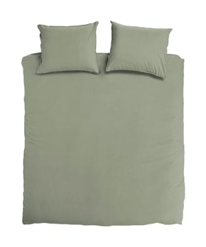 
Droom heerlijk weg onder dit zachte en ademende DoubleDry dekbedovertrek van 100% percal katoen. Deze eenpersoons dekbedovertrekset in een stijlvolle oud groene kleur, bestaande uit een dekbedovertrek (140x200/220 cm) en één kussensloop, biedt optimaal comfort en is vriendelijk voor de huid. Geniet van een goede nachtrust dankzij de warmteregulerende en vochtregulerende eigenschappen van percal katoen.Het DoubleDry dekbedovertrek is gemaakt van hoogwaardig percal katoen met een draaddichtheid van 200, wat zorgt voor een zachte, gladde en duurzame stof. De extra lange instopstrook over de gehele breedte (40 cm) maakt het eenvoudig om het dekbedovertrek vast te zetten. Dit effen dekbedovertrek is wasbaar op 60°C en geschikt voor de droger op lage temperatuur, waardoor het onderhoud eenvoudig is. De neutrale, oud groene kleur past perfect in elke slaapkamer en geeft een rustgevende sfeer.KleurOud GroenMateriaalKatoen | PercaleAfmetingEenpersoonsBreedte140 cmLengte200 cmGewicht1.27 kgLengte instopstrook40 cmDubbelzijdige instopstrookJaType instopstrookInstopstrook over gehele breedteDraaddichtheid200PatroonEffenWasbaarJaWasvoorschriftMachinewas 60 °C | Drogen op lage temperatuurGeschikt voor wasdrogerJaStrijkvrijNeeAantal kussenslopen1VerpakkingsinhoudDekbedovertrek 140x200/220 cm + 1 kussensloop 60x70 cmDoelgroepVolwassenenGeslachtUnisexInclusief instopstrookJaBreedte kussensloop60 cmLengte kussensloop70 cmMet borduurselNeeSeizoenscollectieNever out of stockSeizoensjaarNever out of stock