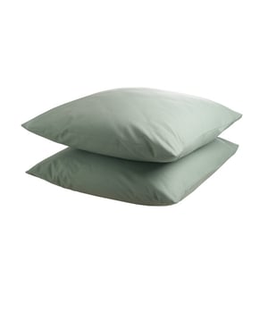 
Geniet van een heerlijke nachtrust met deze set van twee DoubleDry kussenslopen, gemaakt van 100% natuurlijk katoen. Deze zachte en ademende kussenslopen in een stijlvolle oud groene kleur zijn de perfecte toevoeging aan je slaapkamer. Ze zijn niet alleen comfortabel, maar ook duurzaam en onderhoudsvriendelijk, waardoor je er lang plezier van zult hebben. De ideale keuze voor een comfortabele en gezonde slaapomgeving.Deze kussenslopen zijn vervaardigd met een draaddichtheid van 144, wat zorgt voor een zachte en gladde textuur. Het natuurlijke katoen is ademend en vochtregulerend, waardoor je hoofd koel en droog blijft gedurende de nacht. De effen oud groene kleur past moeiteloos in elke slaapkamerinrichting en geeft een rustgevende sfeer. Geschikt voor volwassenen die waarde hechten aan comfort en kwaliteit.KleurOud GroenMateriaalKatoenAfmeting (per kussensloop)60x70 cmDoelgroepVolwassenenTaal handleidingDuits | Frans | Engels | NederlandsDraaddichtheid144PatroonEffenVerpakkingshoogte2 cmVerpakkingsbreedte25 cmVerpakkingslengte30 cm