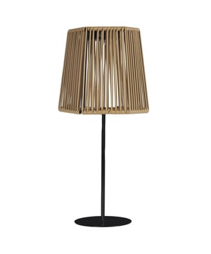 
Deze stijlvolle solar tafellamp is een sfeervolle toevoeging aan elke tuin, balkon of terras. Dankzij het gevlochten design in taupe en de strakke zwarte standaard past de lamp in vrijwel elk exterieur. De lamp werkt volledig op zonne-energie en schakelt automatisch aan bij schemering. Met een hoogte van 40 cm en LED-verlichting is deze lamp ideaal voor gebruik buitenshuis. Geen kabels of stopcontact nodig. Werkt op zonne-energie, laadt op in ca. 6 uur Energiezuinige LED-verlichting met ca. 8 uur brandtijd Geschikt voor buitengebruik (IP44 spatwaterdicht) Afmetingen: hoogte 40 cm, diameter 19 cm Gemaakt van 100% kunststof (PP), lichtgewicht en weerbestendig Modern ontwerp in taupe kleur, past in elke buitenruimte Geen stroomaansluiting nodig, volledig draadloos KLEUR: Taupe MATERIAAL: Kunststof (PP), 100% AFMETING: L19 x B19 x H 0 cm GEWICHT: 500 gram BUITENGEBRUIK: Ja (IP44 – spatwaterdicht) LICHTBRON INBEGREPEN: Ja, LED VOEDINGSTYPE: Zonne-energie (geen stopcontact nodig) OPLAADTIJD: ca. 6 uur, ca. 8 uur brandtijd SCHAKELAAR: Op product, Automatisch bij schemer GEBRUIK: Tafellamp voor tuin, balkon, terras Merk: CASA DI ELTURO Materiaal: Metaal Kleur: Zwart