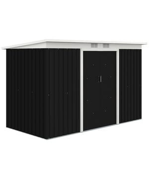
Heeft u nog geen tuinkast voor uw tuinbenodigdheden? Dan is deze tuinberging van Outsunny de ideale oplossing! De fietsschuur bestaat uit een stevige metalen constructie die robuust en weerbestendig is. Twee schuifdeuren van de tuinschuur vergemakkelijken de toegang, terwijl ramen aan de voor- en achterkant zorgen voor voldoende licht en een aangename ventilatie.Belangrijke kenmerkenMETALEN TUINSCHUURTJE: Onze tuinschuur biedt voldoende parkeergelegenheid en beschermt je tuingereedschap veilig. Zo zorg je ervoor dat je spullen altijd netjes geordend zijn.HOOGWAARDIGE MATERIALEN: Er wordt gebruik gemaakt van stevig metaal en polypropyleen. De stabiele basis is gemaakt van gelakt staal en is daardoor roest- en weerbestendig.EENVOUDIGE TOEGANG: Via de 2 soepele schuifdeuren betreed je comfortabel je tuinhuisje.GOED GEVENTILEERD: 2 raamopeningen elk aan de voor- en achterkant zorgen voor voldoende licht en aangename ventilatie.Voordelen:Stevige metalen constructieGrote binnenruimte voor diverse gereedschappenSchuifdeuren voor eenvoudige toegangRamen voor goede ventilatie en lichtinvalWeer- en waterbestendigEenvoudig te monteren met drie personenTechnische specificaties: Materiaal: Gegalvaniseerd plaatstaal, PP-folie Afmetingen: 277 l x 130 b x 173 h cm Binnenoppervlak: 267 l x 117 b x 173 h cm Afmetingen deur: 96 l x 151 h cm Afmetingen ventilatierooster: 21,8 l x 9,8 b cm Capaciteit: 5,4 m³ Gewicht: 49 kg Kleur: donkergrijstuinhuis|gereedschapsschuur|weerbestendig|metaal|schuifdeuren - Afmeting: - Kleur: Donkergrijs - Materiaal: Metaal