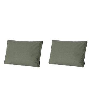 
Madison Tuinkussens – Set van 2 | Comfort en Stijl voor jouw TuinGeef je tuinmeubelen een stijlvolle en comfortabele upgrade met deze set van 2 Madison tuinkussens. Madison, een gerenommeerd Nederlands merk, staat bekend om hoogwaardige kussens die zowel comfort als duurzaamheid bieden.Deze kussens zijn gemaakt van kwalitatieve materialen die bestand zijn tegen verschillende weersomstandigheden. De zachte, goed gevulde vulling zorgt voor optimaal zitcomfort, terwijl de stevige stof langdurig mooi blijft. Dankzij de neutrale en tijdloze ontwerpen passen deze tuinkussens perfect bij verschillende tuinsets en stijlen.Voordelen van de Madison tuinkussens: Set van 2 – ideaal voor compacte tuinsets Hoogwaardige materialen en uitstekende afwerking Comfortabele vulling voor extra zitgemak Duurzaam en weerbestendig Geschikt voor diverse buitenmeubelenCreëer een sfeervolle en comfortabele buitenruimte met de tuinkussens van Madison! - Afmeting: Ca. 40x60 cm - Kleur: Groen - Materiaal: Katoen