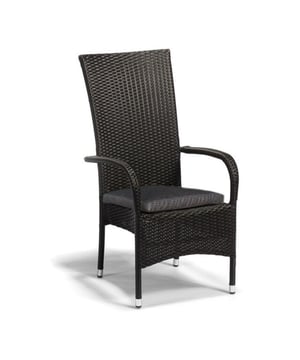 
Laat je tuin of balkon stralen met de tuinmeubels van SenS-Line. Het is weer tijd om massaal van de buitenlucht te genieten. En wat is nou een betere plek om dit te doen dan in je eigen tuin. Breng stijl en comfort naar je buitenruimte met onze onweerstaanbare collectie tuinmeubels. Of je nu kiest voor een gezellige loungeset, een picknicktafel voor kinderen of een elegant bistrosetje, wij hebben alles om van je tuin een plek te maken waar ontspanning en plezier hand in hand gaan.Wordt geleverd met:- Zitkussen - Afmeting: - Kleur: Zwart - Materiaal: Metaal