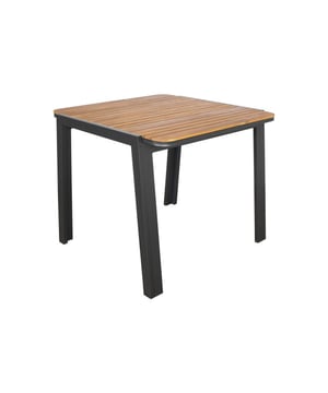 
Laat je tuin of balkon stralen met de tuinmeubels van SenS-Line. Het is weer tijd om massaal van de buitenlucht te genieten. En wat is nou een betere plek om dit te doen dan in je eigen tuin. Breng stijl en comfort naar je buitenruimte met onze onweerstaanbare collectie tuinmeubels. Of je nu kiest voor een gezellige loungeset, een picknicktafel voor kinderen of een elegant bistrosetje, wij hebben alles om van je tuin een plek te maken waar ontspanning en plezier hand in hand gaan. - Afmeting: - Kleur: Grijs : Bruin - Materiaal: Aluminium frame powdercoated black color/acacia hardhout