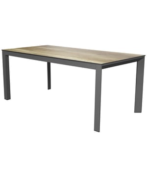 
Laat je tuin of balkon stralen met de tuinmeubels van SenS-Line. Het is weer tijd om massaal van de buitenlucht te genieten. En wat is nou een betere plek om dit te doen dan in je eigen tuin. Breng stijl en comfort naar je buitenruimte met onze onweerstaanbare collectie tuinmeubels. Of je nu kiest voor een gezellige loungeset, een picknicktafel voor kinderen of een elegant bistrosetje, wij hebben alles om van je tuin een plek te maken waar ontspanning en plezier hand in hand gaan.Belangrijkste informatie over het artikel: - Aluminium frame met poedercoating- HPL houtkleurig tafelblad- Afmeting: 180x90cm - Afmeting: - Kleur: Bruin - Materiaal: Kunststof