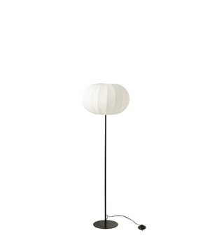 
Floor Lamp Lantern Metal/Textile White Small Width40Height125Length40Weight2.7 kgCollectionZomer 2025Colour WhiteMaterial compositionPolyester(30%),metal(70%)SocketE27Max Wattage40.0Cable Length150.0 Materiaal: