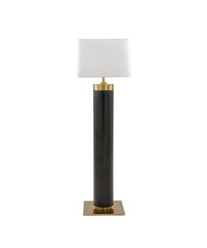
Productkenmerken :Van zwart geschilderd metaal. Messing gouden afwerking. E27 gloeilamp 40W. 1 met ecru lampenkap. Productafmetingen : Lengte 50 cm x Breedte 50 cm x Hoogte 165 cm - Nettogewicht: 24 kg. Pakketafmetingen :Pakket nr. 1: Lengte 151 cm x Hoogte 48 cm x Diepte 47 cm - Bruto gewicht: 26 kg. Pakket nr. 2: Lengte 58 cm x Hoogte 43 cm x Diepte 59 cm - Bruto gewicht: 1 kg. Totaal bruto gewicht: 27 kg.  Merk: Signature Kleur: Black