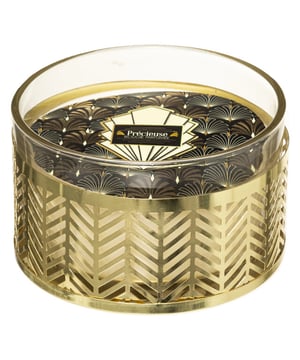 
Geur je huis heerlijk met de 420g Parfume geurkaars van CASA DI ELTURO. De kaars komt in een prachtige gouden houder van glas en metaal met een afgewerkt met een 3d reliëf. Deze parfum geurkaars ruikt niet alleen intens en lekker maar is ook een chique touche voor in uw interieur. De geurkaars brandt liefs +/- 150 uur Het kaarsglas en de verpakking kunnen worden gerecycled of worden hergebruikt. Plaats bijvoorbeeld een waxinelicht in het glas, als de was is verbrand en u ervaart nog steeds een prachtige gloed door het glas heen. Staat erg mooi op een designerbook of op een koffie/bijzettafel. Geur: Intense Parfume Gewicht: Totaal 420 g. Branduren: 150 uur Maat: Ø 13 CM x H 8 CM Merk: CASA DI ELTURO Materiaal: Metaal Kleur: Goud