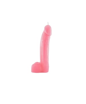 
YOUR BODY, YOUR CHOICE - It doesn’t matter if you walk around naked, if you are a man with a vagina, a girl with a penis, if you are yellow, purple or pink: It’s your body, your choice.  We should honour our body parts and this is an ode to the penis in every shape and size.  Important features:- Without scent- 160 gram Styling tip: Give this candle a nice place to shine! Merk: Candle - Dick - Wax - Pink - 6.8x5.5x17 cm - 160gram