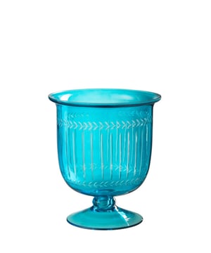 
Hurricane/Vase Tarifa Glass Azure Width22Height24Length22Weight1.45 kgCollectionZomer 2025Colour BlueMaterial compositionGlass(100%) Materiaal: