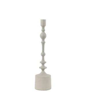 
Shop dit prachtige artikel van Light & LivingLight & Living - Kandelaar Ø10x42 cm SHEVA mat licht grijs is gemaakt en ontwerpen door het Nederlandse merk Light & Living.De belangrijkste kenmerken van het artikel zijn als volgt:Kleur: GrijsProduct Lengte: 10Product Breedte: 10Producht Hoogte: 42Gewicht: 0.8Light & Living werd meer dan vijftig jaar geleden opgericht. We begonnen met het maken van lampenkappen in een kleine fabriekshal. Al snel kwamen daar lampen bij, zodat we een totaal verlichtingsconcept konden aanbieden. Na vele jaren actief te zijn geweest op de verlichtingsmarkt, zijn we gaan uitbreiden met betaalbare woonaccessoires en (klein)meubelen.Wij weten als geen ander dat thuis de plek is waar mensen zich vaak het prettigst voelen. Een eigen plek, ingericht met comfortabele meubels en sfeervolle verlichting. We denken graag met je mee. Daarom reizen we de hele wereld over op zoek naar de mooiste verlichting en woondecoratie. We zijn altijd op zoek naar dat ene speciale item waar ons hart sneller van gaat kloppen. Deze momenten leggen we vast en vertalen we naar onze producten.Twee keer per jaar presenteren we een nieuwe seizoenscollectie. Zo weten we je elke keer weer te inspireren! - Afmeting: Ø10x42 - Kleur: Grijs - Materiaal: Metaal