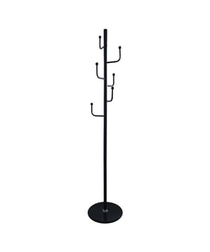 
Furnilux Staande Kapstok: Een Tijdloze Mix van Functionaliteit en Elegantie De Furnilux staande kapstok is meer dan alleen een handig meubelstuk om je jassen op te hangen - het is een verfijnde toevoeging aan elke ruimte. Met zijn marmeren voet biedt deze kapstok niet alleen stabiliteit maar voegt het ook een vleugje luxe toe aan je interieur. Het strakke design, gecombineerd met de zwarte metalen structuur, creëert een tijdloze esthetiek die perfect past bij elke inrichting. Kenmerken en Voordelen: Stijlvol Design: De combinatie van marmer en zwart metaal geeft deze kapstok een eigentijdse uitstraling die moeiteloos elegantie toevoegt aan elke ruimte. Stevige Constructie: Gemaakt van hoogwaardig metaal, is deze kapstok gebouwd om lang mee te gaan en bestand te zijn tegen dagelijks gebruik. Ruimtebesparend: Met zijn slanke staande ontwerp neemt deze kapstok minimale ruimte in beslag, terwijl het toch voldoende ruimte biedt voor het ophangen van meerdere jassen, hoeden en andere kledingstukken. Praktisch en Elegant: De haken aan de bovenkant van de kapstok bieden een handige plek om je kleding op te hangen, terwijl de marmeren voet niet alleen stabiliteit biedt, maar ook een vleugje luxe toevoegt aan je interieur. Voeg een vleugje klasse toe aan je hal, foyer of slaapkamer met de Furnilux staande kapstok. Verwelkom je gasten met stijl en geniet van de functionaliteit die deze kapstok biedt. Maak een statement in je huis met dit tijdloze meubelstuk en organiseer je kleding op een elegante manier. Bestel vandaag nog je Furnilux Staande Kapstok en transformeer je ruimte met een vleugje luxe en functionaliteit! Kleur: metaal zwart, zwart, metaal