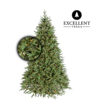 
De Excellent Trees® LED Ulvik kunstkerstboom 150 cm met verlichting heeft een mooie uitstraling door zijn vorm. De combinatie van zowel harde als zachte dennennaalden zorgen voor een natuurlijk effect. De boom is 150 cm hoog en heeft een diameter van 80 cm. De kunstkerstboom wordt met het eenvoudige paraplu systeem binnen enkele minuten opgezet en geeft direct kerstsfeer in huis. De boom is door de vele takken mooi vol maar heeft nog voldoende ruimte over voor versiering zodat de kerstboom compleet gedecoreerd kan worden.De zijtakken zijn afgewerkt met een rond uiteinde en een bruine nerf zodat het een natuurlijke uitstraling heeft. De boom ziet er door al deze extra aandachtspunten exclusief uit. De boom heeft een luxe metalen voet die door middel van 1 schroef vast te zetten is. Hij is tevens voorzien van antislip rubberen noppen zodat de boom stevig en goed in balans staat.De kunstkerstboom heeft een paraplu constructie waardoor hij gemakkelijk in gebruik is. De 2 verschillende onderdelen moeten enkel op elkaar gezet worden en de takken dienen nog wat uitgevouwen te worden zodat de kunstkerstboom de perfecte look krijgt. Verlichting kunstkerstboomDe kerstboom is voorzien van verlichting die al verwerkt is in de takken. De LED verlichting geeft een mooi warm licht. Het zijn 250 lampjes het aansluitsnoer is 5 meter lang en groen van kleur. Eigenschappen Excellent Trees® Ulvik verlichte kunstkerstboom 150 cmInhoud: 1 kunstkerstboom met metalen voetKleur: groenHoogte boom: 150 cmDiameter boom: 80 cmAantal takken: 1336 takkenInclusief verlichting: jaAantal lampjes: 250 LED lampjesInclusief sneeuw: neeInclusief versiering: neeMateriaal: PVC/PEBijpassende opbergtas: EAN: 8719323085176 - Excellent Trees Stevige Kerstboom Opbergtas met rits - 120x33x48 cmDeze kunstkerstboom is verkrijgbaar in diverse maten met en zonder verlichting, zelfs tot 365 cm hoogAdviesKunstkerstbomen bestaan meestal uit 2 of 3 delen, dit is afhankelijk van de hoogte van de kerstboom. Om de kerstboom een zo natuurlijk mogelijke look te geven begint u met de takken van het onderste deel uit te vouwen. Begin altijd vanuit de stam naar buiten te werken, vouw hierbij takje voor takje uit. Probeer de onderkant van de takken zo plat mogelijk te laten. Een echte boom heeft namelijk ook platte takken. De onderste takken kunt u naar beneden buigen zodat de standaard minder zichtbaar blijft. Vouw op deze manier alle takken van onder naar boven in het juiste model zodat er geen open ruimtes meer zichtbaar zijn. Hoe meer takken de kerstboom heeft des te voller deze wordt.LeveringDe kerstboom wordt geleverd in een stevige doos met handvat zodat hij na de feestdagen gemakkelijk op te bergen is. GarantieBij de Excellent Trees® LED Ulvik kunstkerstboom 150 cm zit 3 jaar garantie en kun je jarenlang genieten van deze prachtige boom die als ware eyecatcher geen enkel jaar mag ontbreken tijdens de feestdagen. - Afmeting: 150 - Kleur: Groen - Materiaal: Polyetheen