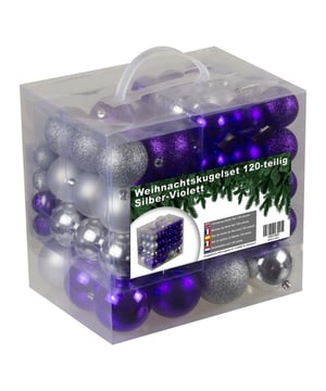 
Tover je kerstboom om tot een feestelijk pronkstuk met onze Set van 120 Kerstballen. De set bevat een schitterende combinatie van afwerkingen die diepte en sprankeling aan je boom geven. Geniet van de glanzende afwerking voor een elegante glans, de matte afwerking voor een subtiele contrast, en de glitter afwerking die een schitterend sprankelend effect geeft en het licht vanuit elke hoek prachtig vangt. Of je nu gaat voor een chique, moderne uitstraling of een traditionele kerststijl, deze veelzijdige set past bij elk thema.Verpakt in een handige opbergdoos biedt deze set alles wat je nodig hebt om een prachtige kerstversiering te creëren. Maak je klaar om je feestdagen extra speciaal te maken met deze tijdloze collectie Zilveren en Paarse kerstballen!Leuke set van 120 valbestendige/breukveilige kunststof kerstballen geschikt voor binnen en buiten gebruik. Set 120-delig in de kleuren goud/bordeaux.  Meerdere kleuren beschikbaar.De set bestaat uit kerstballen met verschillende diameters:3cm Ø x 36 Stuks4cm Ø x 30 Stuks5cm Ø x 24 Stuks6cm Ø x 18 Stuks7cm Ø x 12 StuksProductkenmerken:Kleur : Zilver/PaarsMateriaal: KunststofGeschikt voor binnen en buiten gebruikMet ophangkoordMeerdere kleuren beschikbaarBreng de magie van de feestdagen naar je huis met de exclusieve kerstballen set van 4seasonz. Deze hoogwaardige kerstdecoratie set bevat zorgvuldig ontworpen ballen die jouw kerstboom een elegante en feestelijke uitstraling geven. Met een scala aan klassieke en moderne kleuren zijn deze kerstballen perfect voor elk type interieur.Kenmerken:Design: Gemaakt van kunststof materialen voor een stijlvolle uitstraling die jarenlang meegaat.Veilig en Duurzaam: Onbreekbare kunststof, ideaal voor huishoudens met kinderen of huisdieren.Verschillende Kleuren en Afwerkingen: Glanzend, mat en glitter afwerkingen voor een rijke mix van texturen en kleuren.Handig te Gebruiken: Inclusief ophanghaken en een herbruikbare bewaardoos voor gemakkelijke opslag.   Waarom kiezen voor 4seasonz?4seasonz staat bekend om zijn stijlvolle en duurzame kerstdecoraties, waarmee je jaar na jaar de feestdagen op een stijlvolle manier viert. Of je nu kiest voor een klassiek kerstthema of een modern tintje aan je boom wilt toevoegen, deze kerstballen set is een veelzijdige keuze.Maak je kerst onvergetelijk met de kerstballen van 4seasonz – de perfecte toevoeging aan je feestelijke decoratie!Kunstof kerstballen, plastic kerstballen, kerstdecoratie, kerstversiering - Afmeting: - Kleur: paars - Materiaal: Plastic