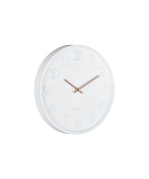 
Calma – Scandinavische eenvoud, tijdloze stijlDe Calma wandklok van Karlsson straalt rust en minimalisme uit met zijn strakke Scandi design. De debossed nummers voegen een subtiele diepte toe, waardoor het ontwerp nog verfijnder oogt. Less is more – een perfecte klok voor een serene en stijlvolle inrichting. - Afmeting: 3,8x30x30 - Kleur: Wit - Materiaal: Kunststof