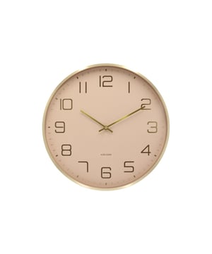 
De Elegance Glow wandklok van Karlsson heeft elegantie uitgevonden. Zijn design is gracieus en zijn wijzerplaat is sierlijk. Voor wie houdt van een klassieke klok met een extra elegant tintje, kan bij de Elegance Glow van Karlsson zijn hart ophalen. - Afmeting: 40x40x - Kleur: Bruin - Materiaal: Aluminium