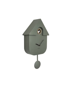 
De Modern Cuckoo van Karlsson zorgt ervoor dat jij altijd bij de tijd blijft! Zijn retrolook in een modern jasje, maakt van deze klok een heus statement piece. De Modern Cuckoo van Karlsson is gemaakt van ABS. - Afmeting: 8,5x21,5x41cm - Kleur: Groen - Materiaal: Kunststof