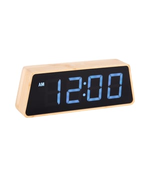 
De Changing Colour led-wekker van Karlsson doet exact wat de naam doet vermoeden. Hij heeft een eenvoudig en strak design van bamboe, en een display met diverse led-kleuren. Met de Changing Colour led-wekker van Karlsson op je nachtkastje zul je je écht nooit meer verslapen. - Afmeting: 4,5x19x7cm - Kleur: Bruin - Materiaal: Bamboe