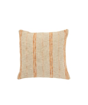 
Cushion Square Stripes Linen/Cotton Beige/Rust Width45Height2.5Length45Weight0.565 kgCollectionZomer 2025Colour Orange/rustMaterial compositionLinen(60%),cotton(40%) Materiaal: