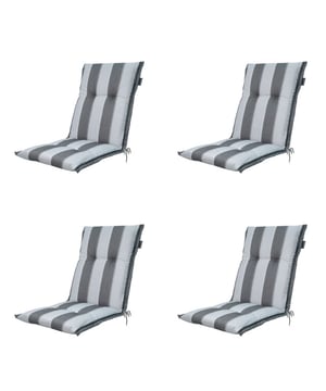 
Madison Tuinkussens – Set van 4 | Comfort en Stijl voor jouw TuinGeef je tuinmeubelen een stijlvolle en comfortabele upgrade met deze set van 4 Madison tuinkussens. Madison, een gerenommeerd Nederlands merk, staat bekend om hoogwaardige kussens die zowel comfort als duurzaamheid bieden.Deze kussens zijn gemaakt van kwalitatieve materialen die bestand zijn tegen verschillende weersomstandigheden. De zachte, goed gevulde vulling zorgt voor optimaal zitcomfort, terwijl de stevige stof langdurig mooi blijft. Dankzij de neutrale en tijdloze ontwerpen passen deze tuinkussens perfect bij verschillende tuinsets en stijlen.Voordelen van de Madison tuinkussens: Set van 4 – ideaal voor complete tuinsets Hoogwaardige materialen en uitstekende afwerking Comfortabele vulling voor extra zitgemak Duurzaam en weerbestendig Geschikt voor diverse buitenmeubelenCreëer een sfeervolle en comfortabele buitenruimte met de tuinkussens van Madison! - Afmeting: Ca. 105x50 cm - Kleur: Grijs - Materiaal: Katoen