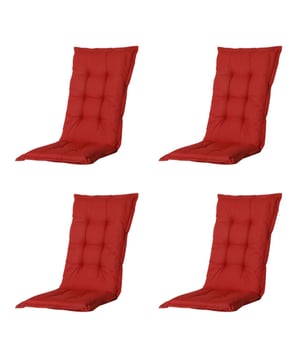 
Wilt u een nieuw tuinkussen voor uw houten, stalen of kunststof tuinstoel met lage rug? Geef uw tuinstoel dan meer comfort en uitstraling met de dikke lage rug van Madison. Het kussen is perfect voor uw stoel met verstelbare rugleuning. Voorzien van een verstelbare band aan de achterkant en touwtjes, blijft het kussen laag goed in de stoel zitten. De basic serie bestaat uit uni kleuren met een goede prijs/kwaliteit verhouding. Wanneer de basic stof van dichtbij bekeken wordt, zie je dat de stof is opgebouwd uit meerdere kleurtonen die samen een geheel maken. Het uni dessin is goed als basis te gebruiken voor trendy combinaties. Het kussen is gemaakt van 50% katoen en 50% polyester, deze stofsoort geeft het kussen het zachte gevoel van katoen, met de kracht van polyester. Daarbij is het tuinkussen met lage rug voorzien van ingenaaide knopen en een volant voor de 'Finishing Touch'. Zo maakt het kussen van Madison jouw tuin helemaal jouw tuin. - Afmeting: 105x50 - Kleur: Rood - Materiaal: Katoen