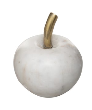 
Ontdek onze prachtige Deco Appel van Marmer, een ware blikvanger in wit met gouden accenten. Met een diameter van 13 cm straalt dit decoratieve object elegantie uit. De combinatie van wit marmer en gouden details geeft een chique uitstraling aan elk interieur. De verfijnde vorm en hoogwaardige materialen maken dit stuk tot een luxueuze decoratie. Plaats deze Marmeren Deco Appel op een bijzettafel, boekenplank of in een vitrinekast om direct een vleugje glamour aan je ruimte toe te voegen. Het is zowel een stijlvol decoratief element als een gespreksonderwerp voor gasten. Met zijn tijdloze schoonheid is deze decoratieve appel een perfect cadeau-idee voor speciale gelegenheden of om je eigen huis te verfraaien. Voeg een vleugje klasse en verfijning toe aan je interieur met dit prachtige marmeren kunstwerk in wit en goud. Kleur: Goud Materiaal: Marmer Afmeting: Ø 13 cm • Hoogte: 15 cm Merk: CASA DI ELTURO Materiaal: Keramiek Kleur: Goud