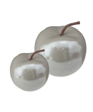 
Voeg een vleugje speelse elegantie toe aan je interieur met deze Set van 2 Deco Objecten in de vorm van appels. Met diameters van 11 cm en 6,5 cm, vormt deze set een charmante en veelzijdige toevoeging aan elke ruimte. - Tijdloze appelvorm: De deco objecten zijn subtiel vormgegeven als appels, en hun Grijs kleur voegt een warm en klassiek element toe aan je interieur. Het tijdloze ontwerp maakt ze geschikt voor diverse decoratiestijlen. - Duurzaam materiaal: Vervaardigd uit hoogwaardig materiaal zijn deze objecten niet alleen stijlvol, maar ook duurzaam. Hun kwaliteit zorgt ervoor dat ze langdurig hun charme behouden en een blijvende indruk achterlaten in je decor. - Meerdere afmetingen: Met verschillende diameters van 11 cm en 6,5 cm, biedt deze set variatie in grootte. Hierdoor kun je ze op verschillende plekken in je huis plaatsen en zo diverse decoratieve arrangementen creëren. - Charmante veelzijdigheid: Of het nu op een salontafel, boekenplank of vensterbank staat, deze deco objecten voegen een charmant accent toe aan elke ruimte. Ze zijn een eenvoudige en effectieve manier om je interieur op te frissen met subtiele klasse. Kleur: Grijs Materiaal: Marmer Afmeting: Ø 11 cm – Ø 7 cm Merk: CASA DI ELTURO Materiaal: Keramiek Kleur: Grijs