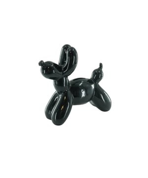 
SAVE MONEY AND MOMENTS - Are you looking for a money bank that is functional and good looking? The balloon dog money bank is the perfect styling object and gift for all ages. It is made of coloured ceramics and with the size of 17x7x17cm it fits everywhere.  Important features:- Made of ceramics- Colour: Black- Size:17x7x17cm Styling tip: This balloon dog moneybank is the perfect gift for all ages.  Merk: Ornament- Money Bank Balloon Dog- Ceramics- Black-17x7x17cm